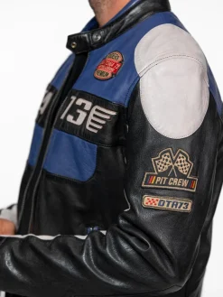 Findlay - Blouson cuir racing