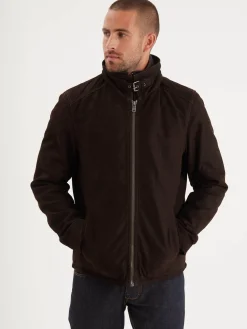 Ford - Blouson cuir homme marron