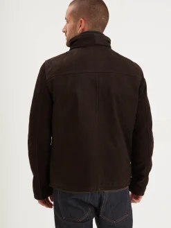 Ford - Blouson cuir homme marron