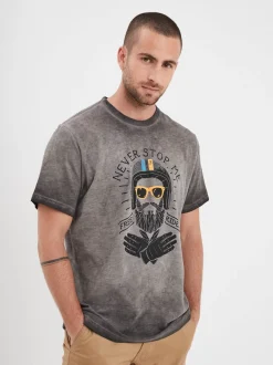 Free rider - T-shirt textile homme