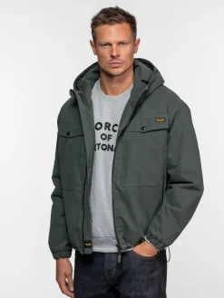 Frey - Parka courte capuche