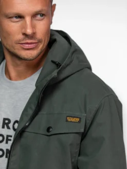 Frey - Parka courte capuche