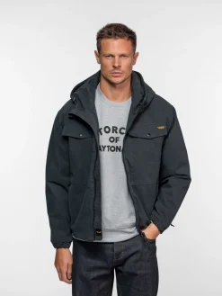 Frey - Parka courte capuche