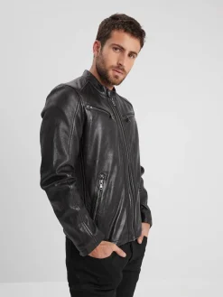 Gafino - Blouson cuir homme