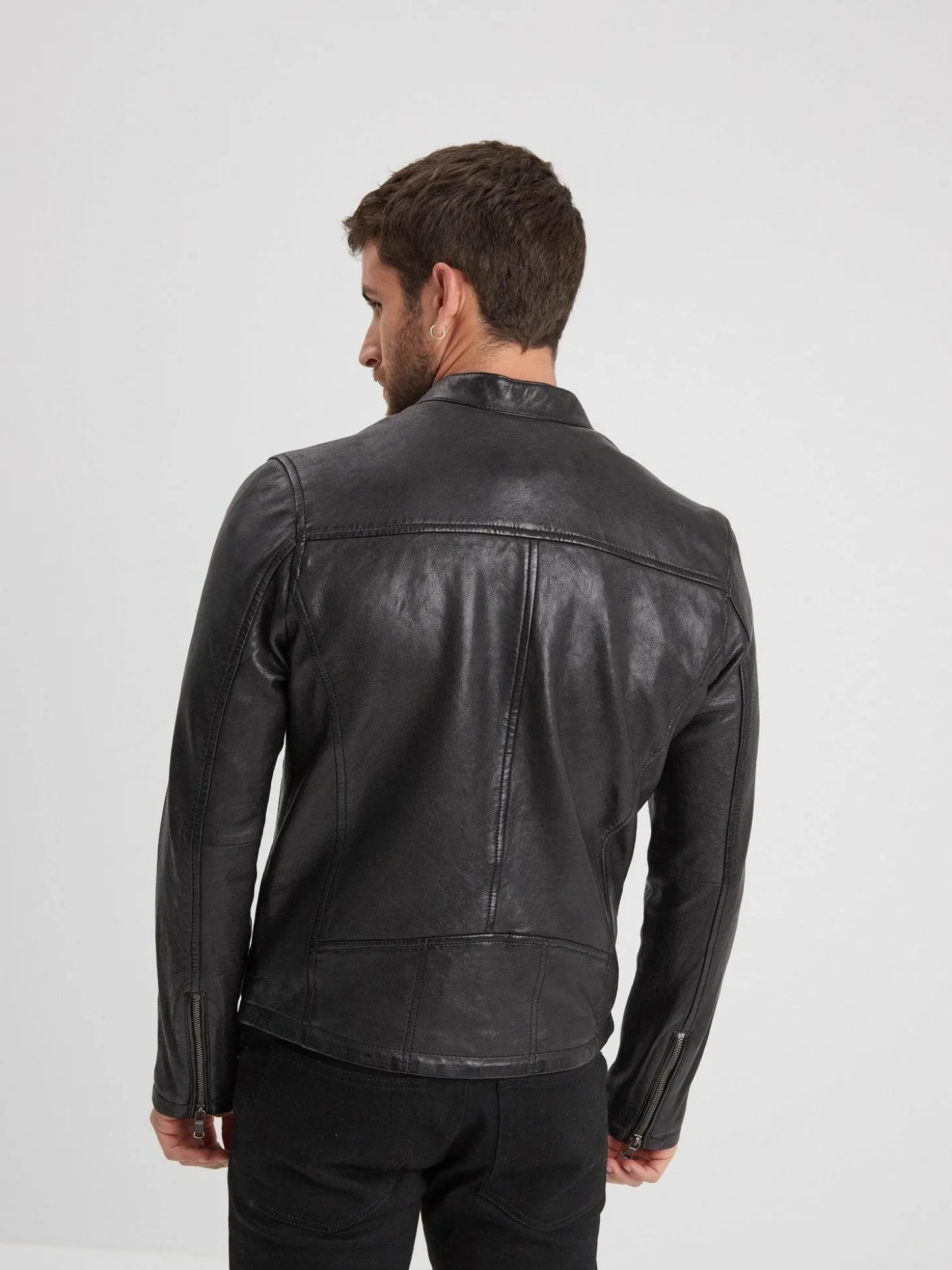 Gafino - Blouson cuir homme