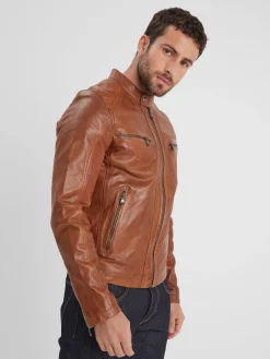 Gafino - Blouson cuir homme