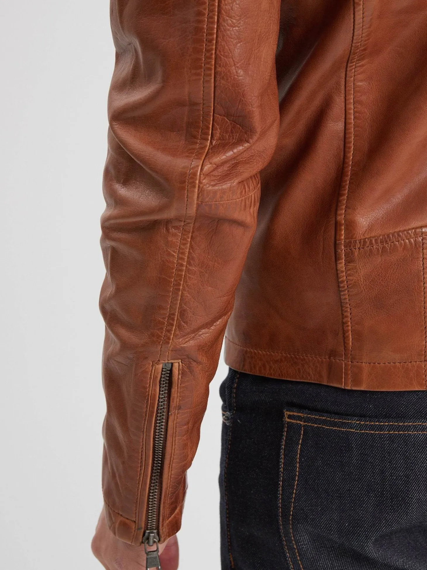 Gafino - Blouson cuir homme