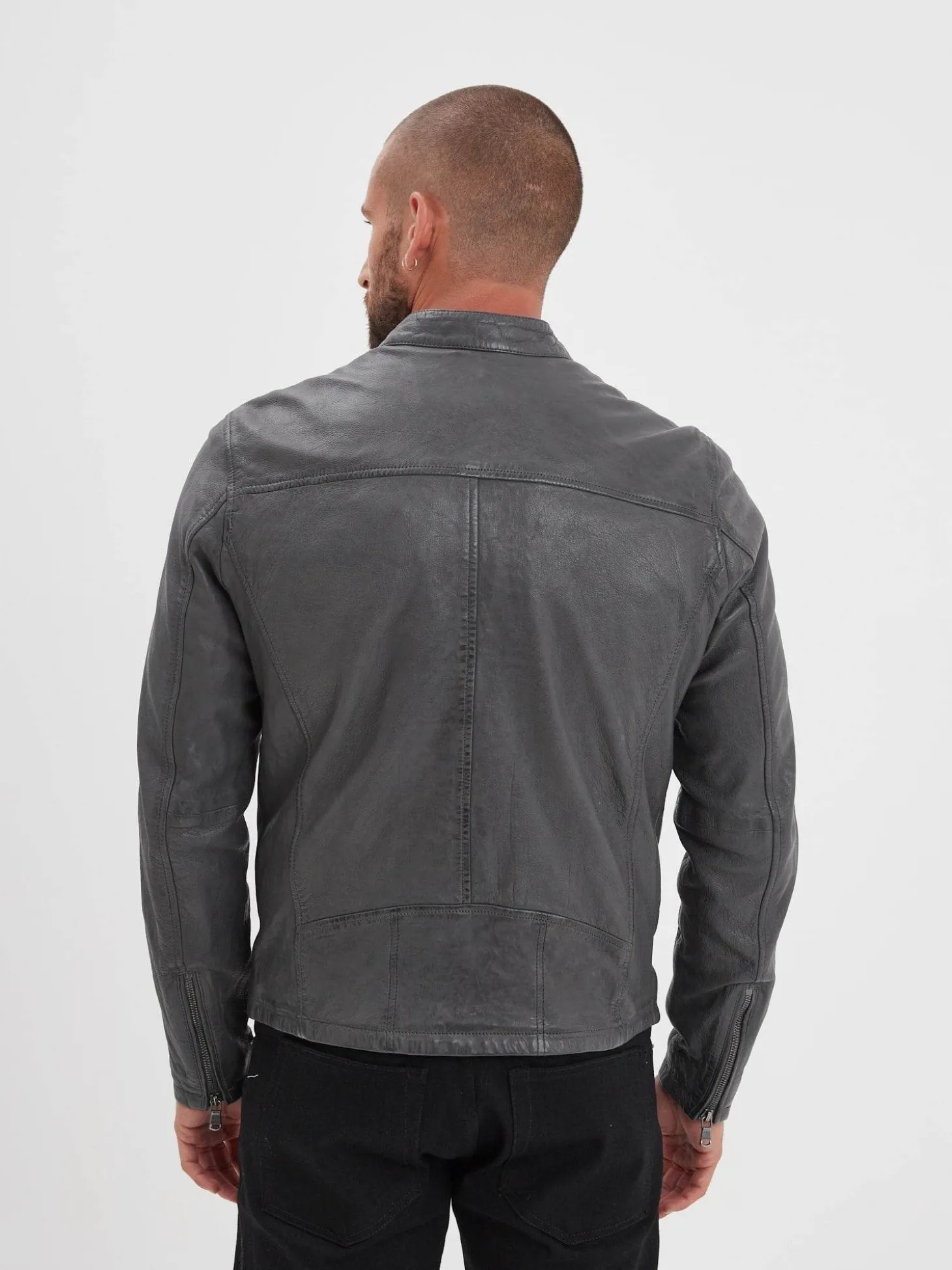 Gafino - Blouson cuir homme