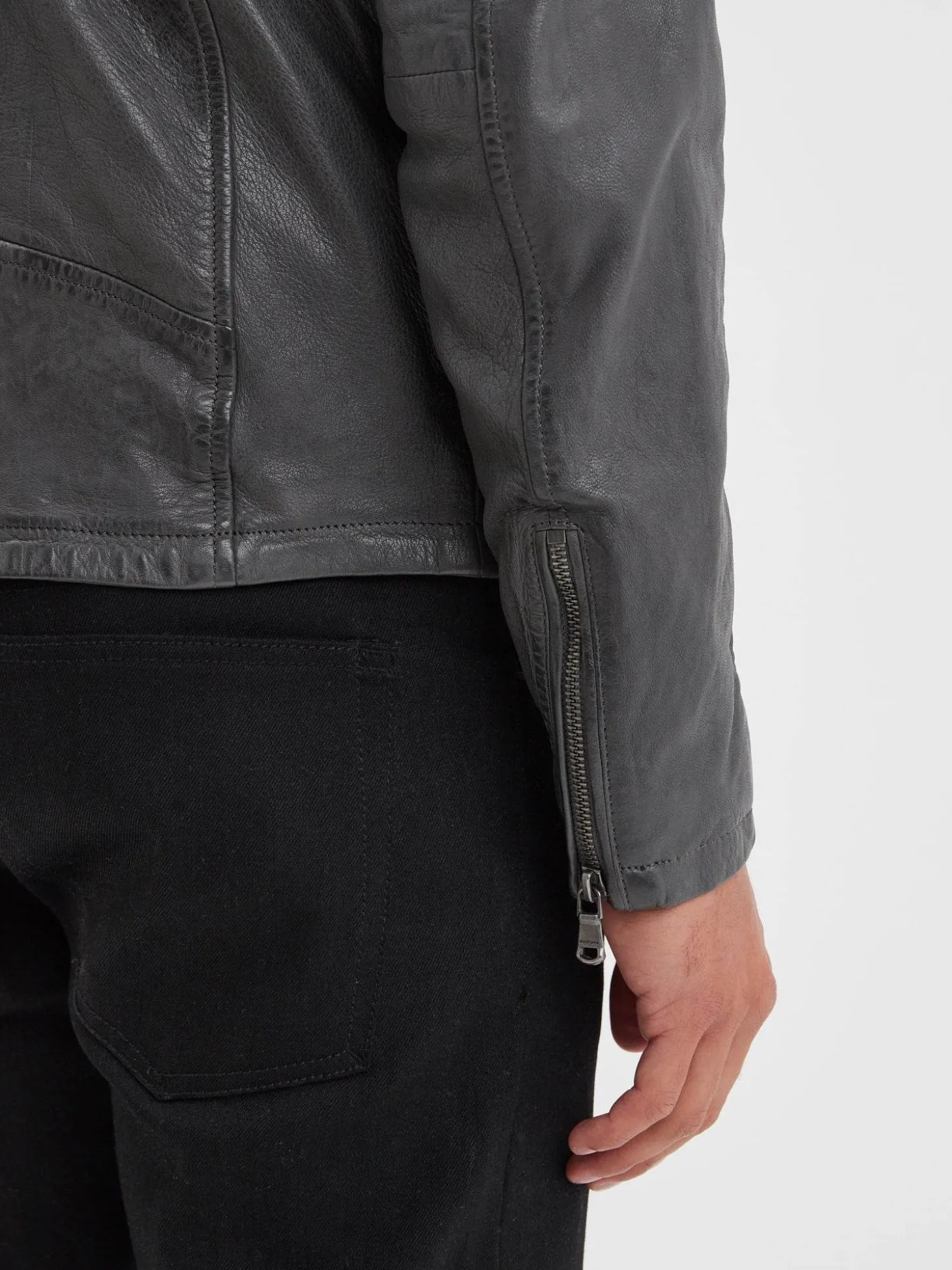 Gafino - Blouson cuir homme
