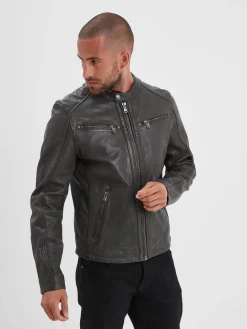 Gafino - Blouson cuir homme
