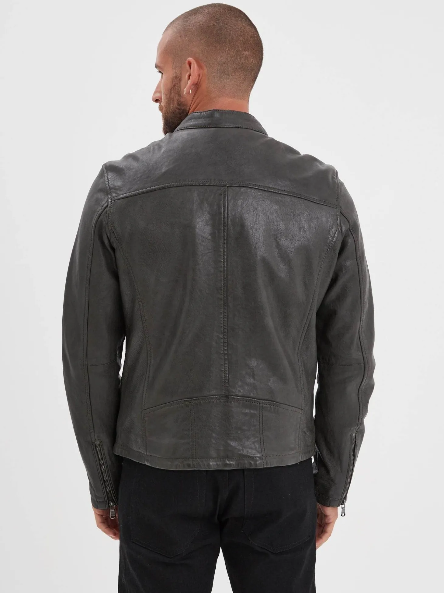 Gafino - Blouson cuir homme
