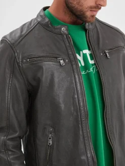 Gafino - Blouson cuir homme