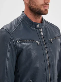 Gafino - Blouson cuir homme