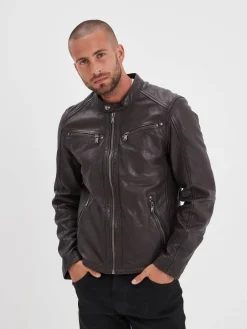 Gafino - Blouson cuir homme