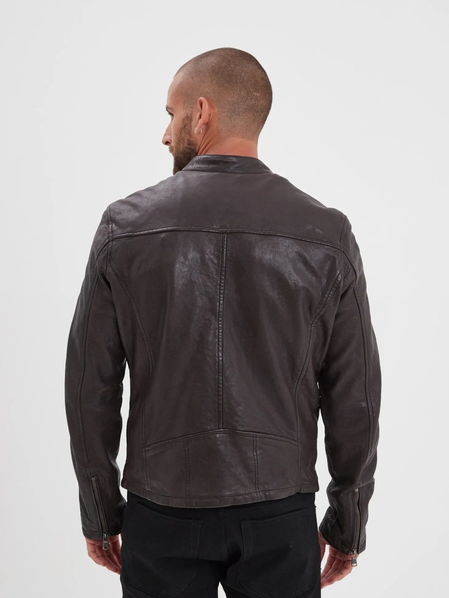 Gafino - Blouson cuir homme