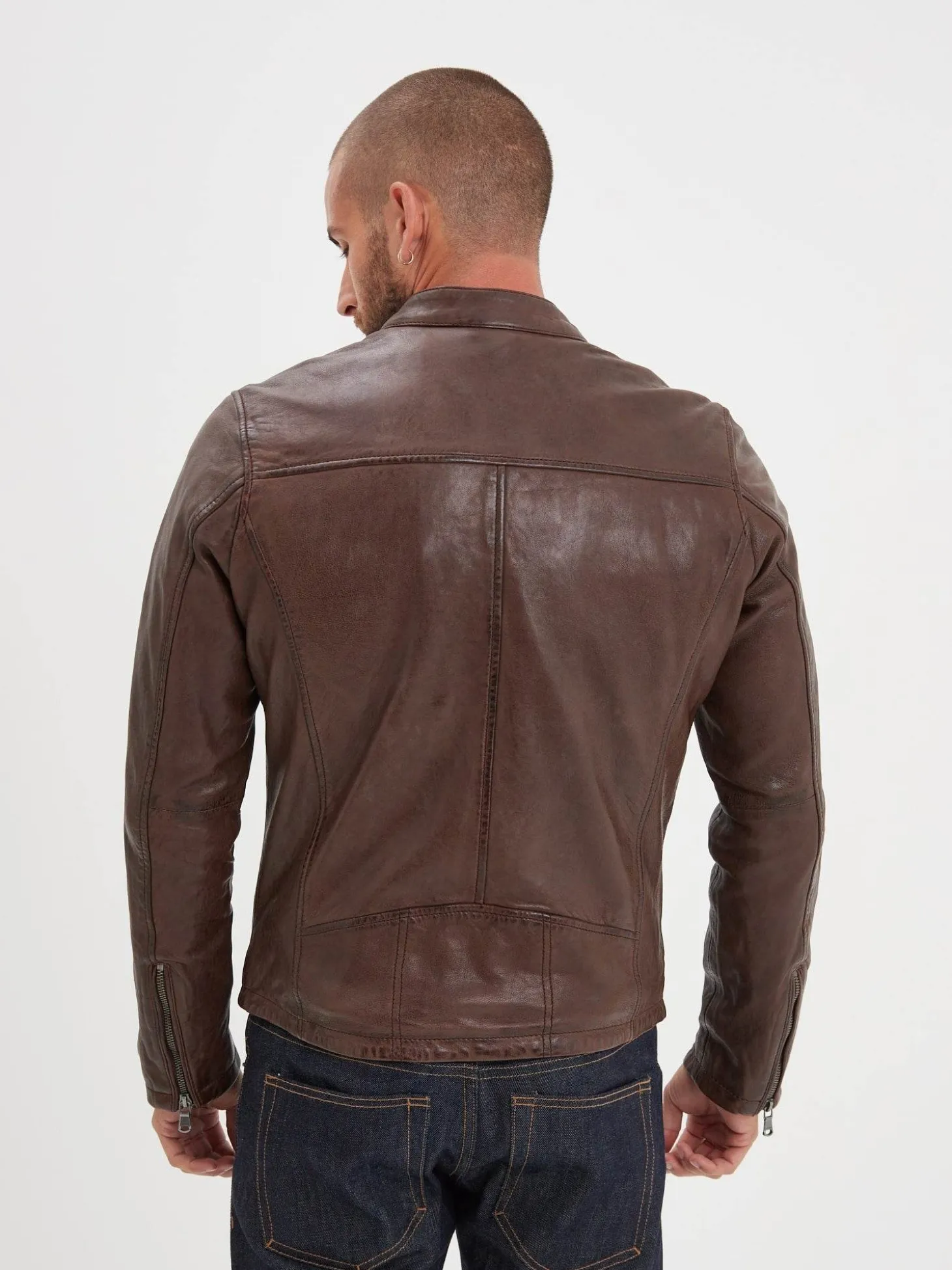 Gafino - Blouson cuir homme