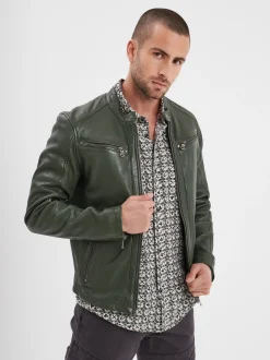 Gafino - Blouson cuir homme