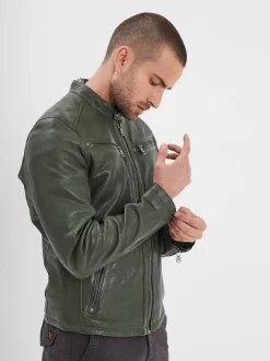 Gafino - Blouson cuir homme