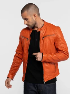 Gafino - Blouson cuir homme