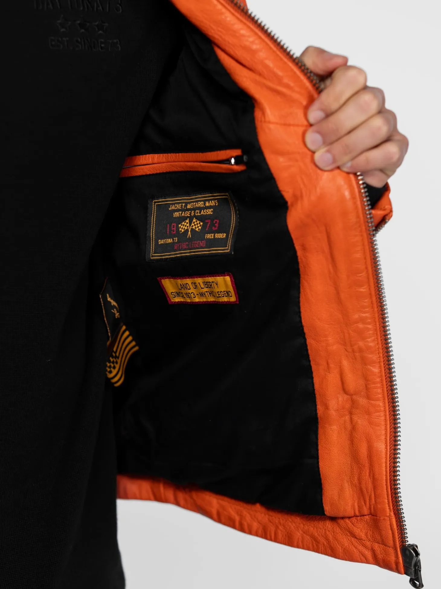 Gafino - Blouson cuir homme