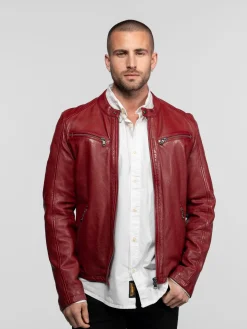Gafino - Blouson cuir homme