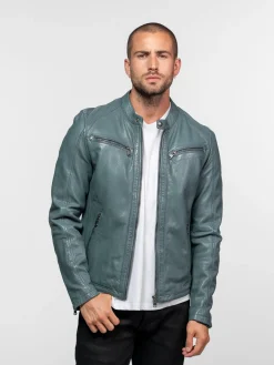 Gafino - Blouson cuir homme
