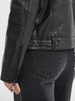 Guildford - Blouson cuir femme