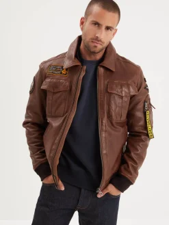 Guynemer - Blouson aviateur cuir
