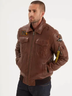 Guynemer - Blouson aviateur cuir
