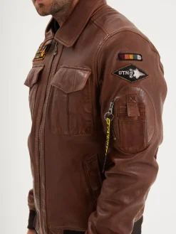 Guynemer - Blouson aviateur cuir