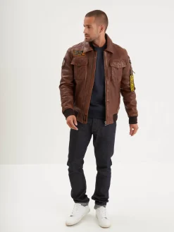 Guynemer - Blouson aviateur cuir