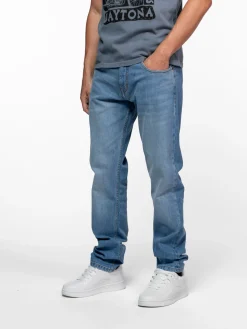 Hachidaka - Pantalon denim slim homme