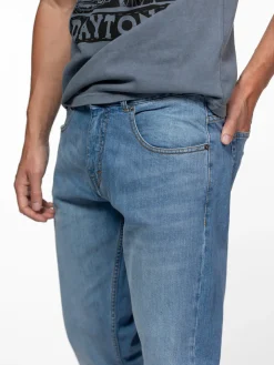 Hachidaka - Pantalon denim slim homme
