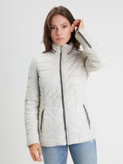 Helena fur - Doudoune cuir femme