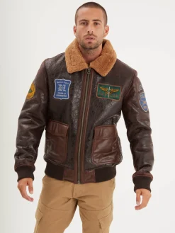 Jaky dfh - Bombardier aviateur cuir