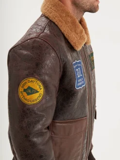 Jaky dfh - Bombardier aviateur cuir
