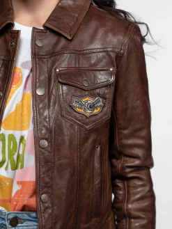 Jeans - Veste cuir von dutch