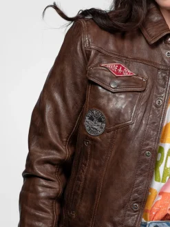 Jeans - Veste cuir von dutch