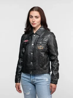 Jeans - Veste cuir von dutch