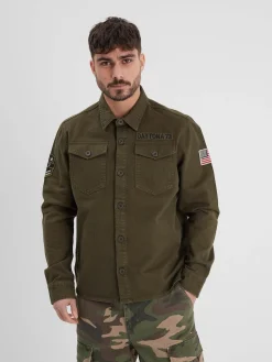 Jeffy - Chemise militaire homme
