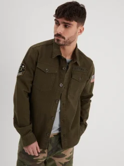 Jeffy - Chemise militaire homme