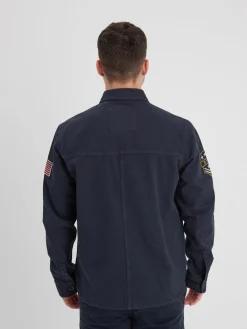 Jeffy - Chemise militaire homme