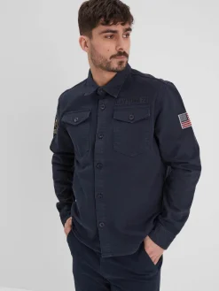 Jeffy - Chemise militaire homme