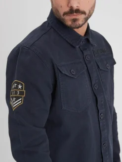 Jeffy - Chemise militaire homme