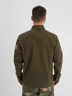 Jeffy - Chemise militaire homme