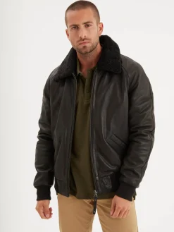 Johnson - Blouson aviateur cuir