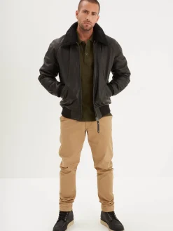 Johnson - Blouson aviateur cuir
