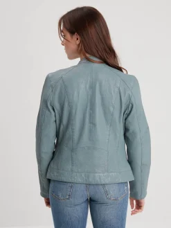 Jolya - Blouson cuir femme