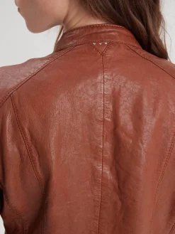 Jolya - Blouson cuir femme