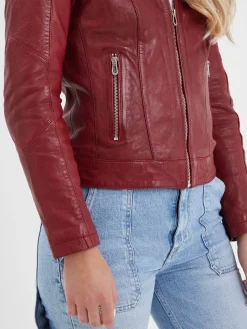Jolya - Blouson cuir femme